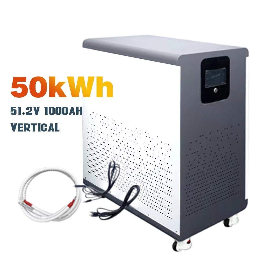 Solar System Model - แบตเตอรี่ลิเธียมแรงดันสูง 50KWH 60KWH 102.4V 100AH 10KWH