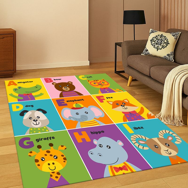 Abc Kids Early Education - พรมปูพื้นลายการ์ตูน ABC สำหรับเด็กเล็ก ห้องเด็กเล่น ห้องนอน ห้องนั่งเล่น