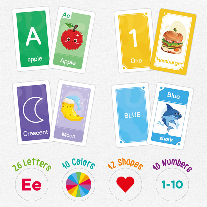 58PCS แฟลชการ์ดตัวอักษร ABC มอ - Abc Kids Early Education บทวิจารณ์และราคา