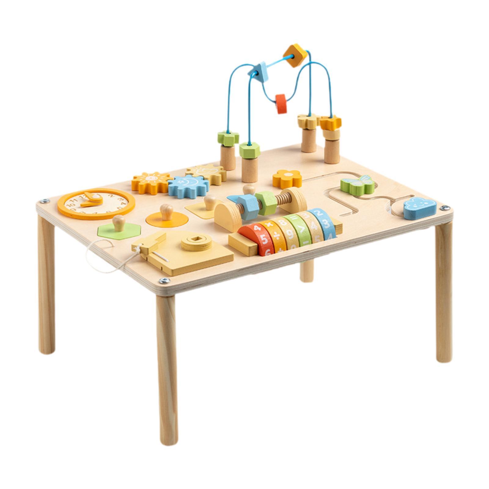 โต๊ะกิจกรรมเสริมพัฒนาการ รูปทร - Kids Education Desk บทวิจารณ์และราคา