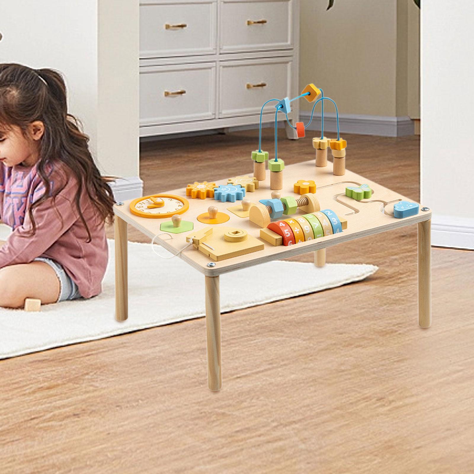 โต๊ะกิจกรรมเสริมพัฒนาการ รูปทร - Kids Education Desk บทวิจารณ์และราคา