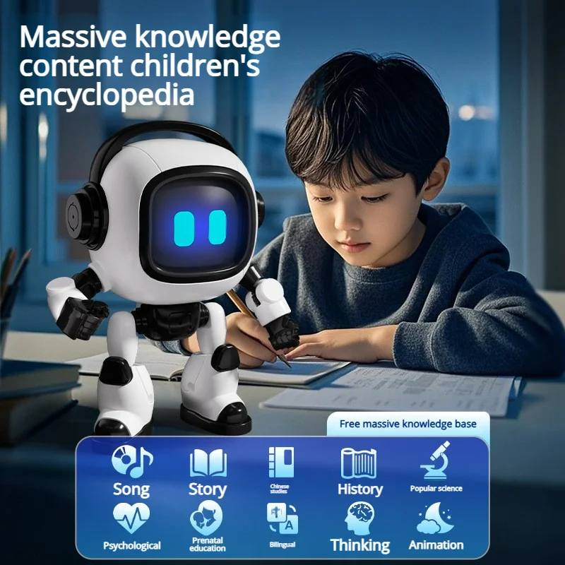 หุ่นยนต์โต๊ะทำงาน AI แบบโต้ตอบ - Kids Education Desk บทวิจารณ์และราคา