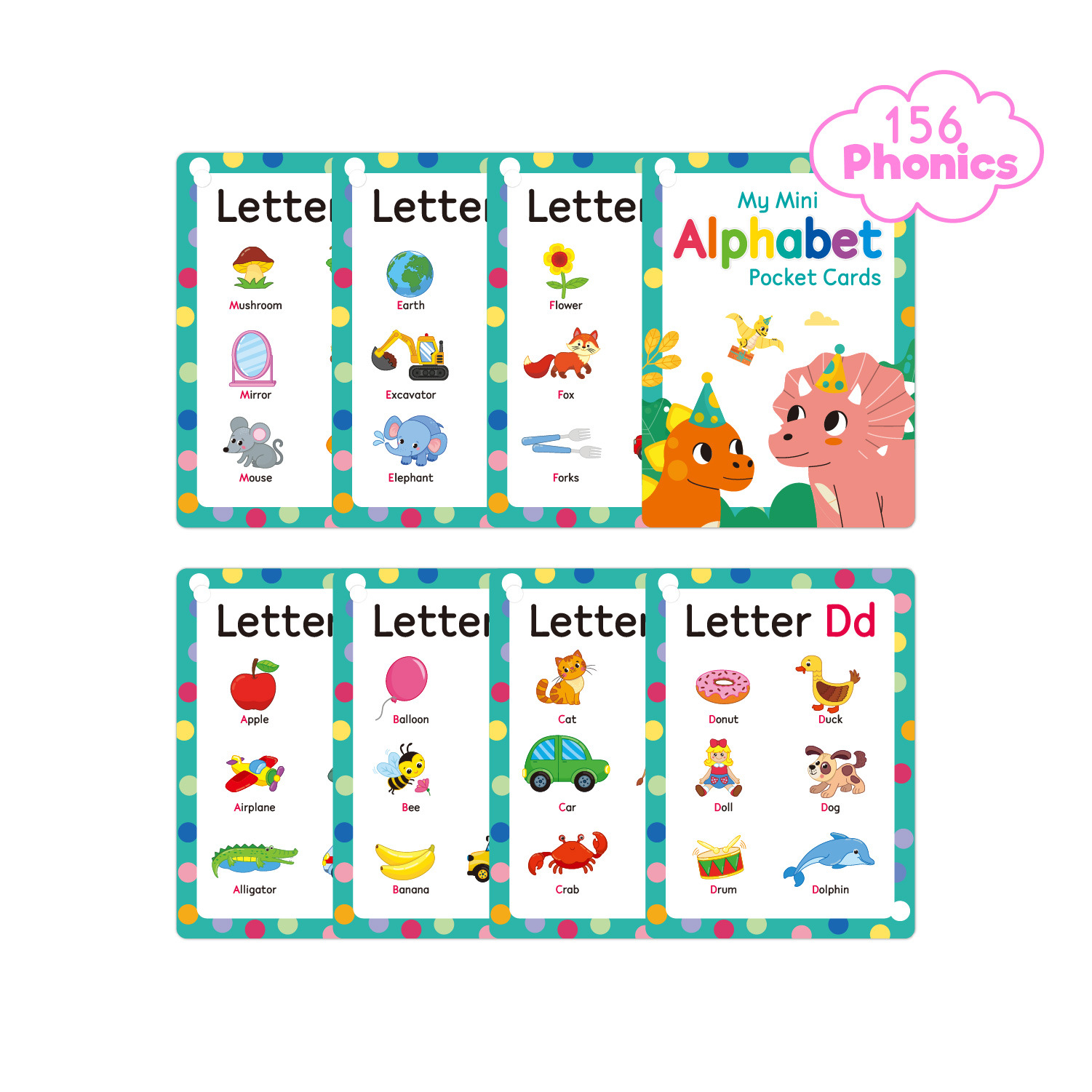 แฟลชการ์ด ABC Phonics สําหรับเ - Abc Kids Early Education บทวิจารณ์และราคา