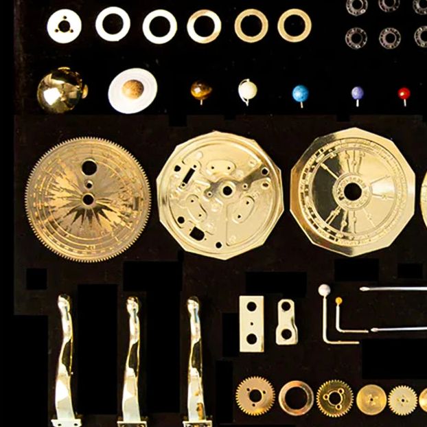 200ชิ้น DIY 3D โลหะ Orrery ระบ - Solar System Model บทวิจารณ์และราคา