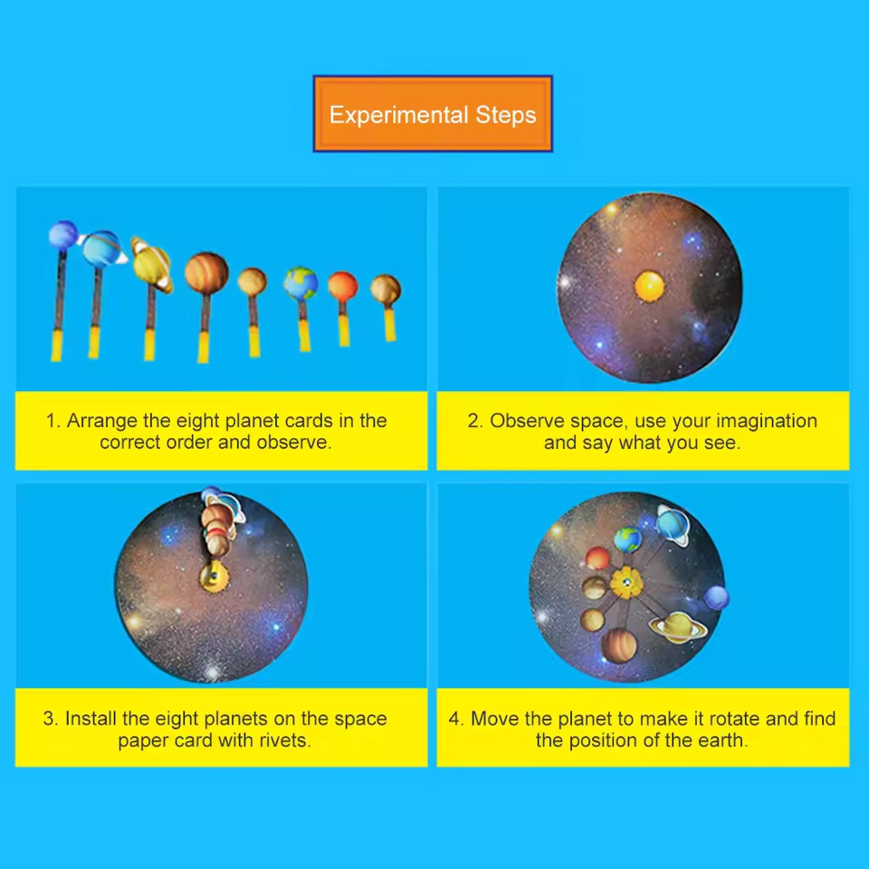 ชุดประกอบระบบสุริยะจักรวาล DIY - Solar System Model บทวิจารณ์และราคา