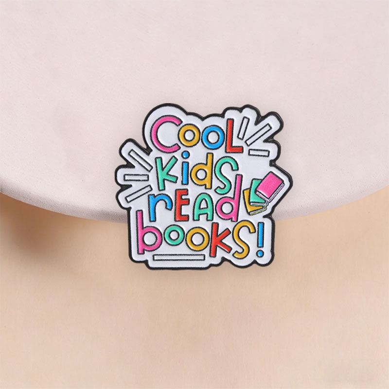 เข็มกลัดเคลือบลายหนังสือการ์ตู - Inspirational Kids Education Quotes บทวิจารณ์และราคา