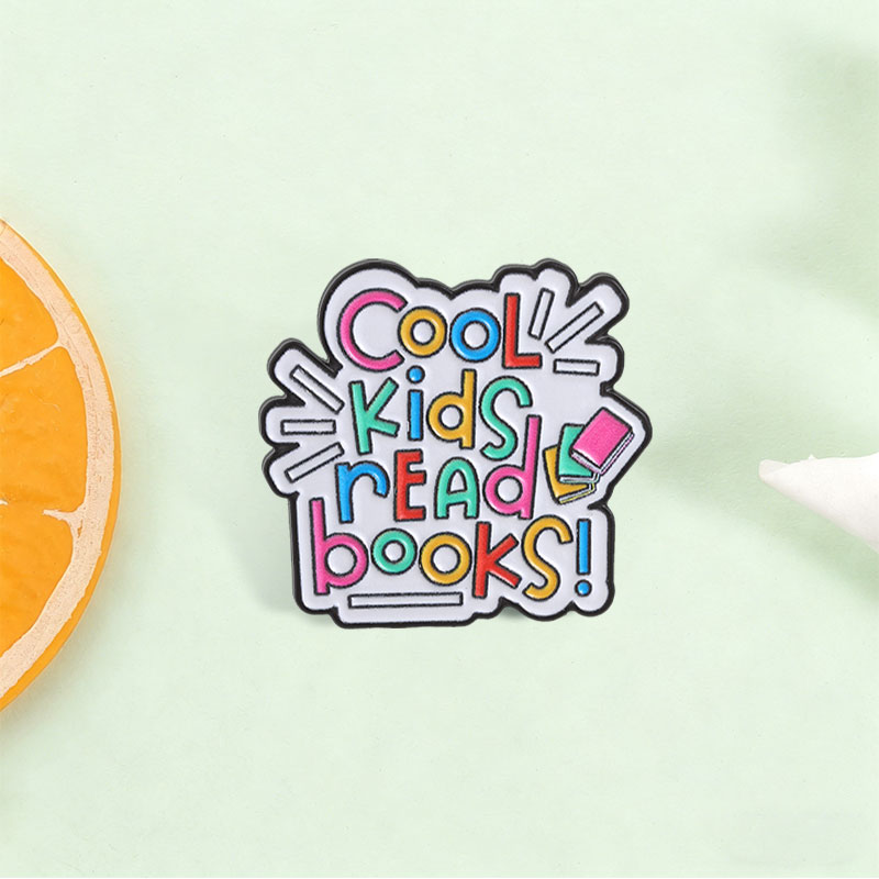 เข็มกลัดเคลือบลายหนังสือการ์ตู - Inspirational Kids Education Quotes บทวิจารณ์และราคา