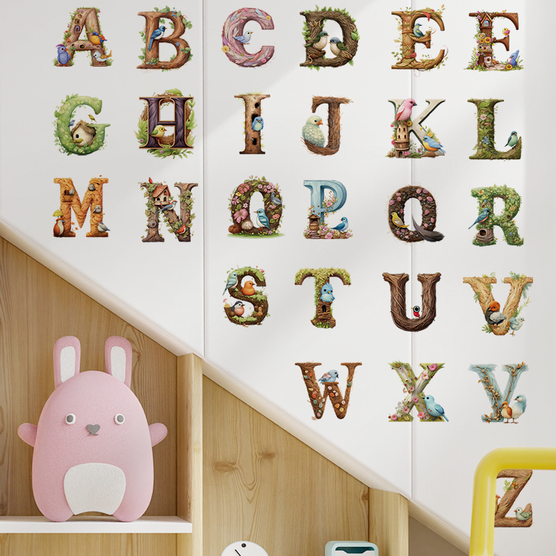 สติกเกอร์ตัวอักษรไวนิลรูปลอกติ - Abc Kids Early Education บทวิจารณ์และราคา