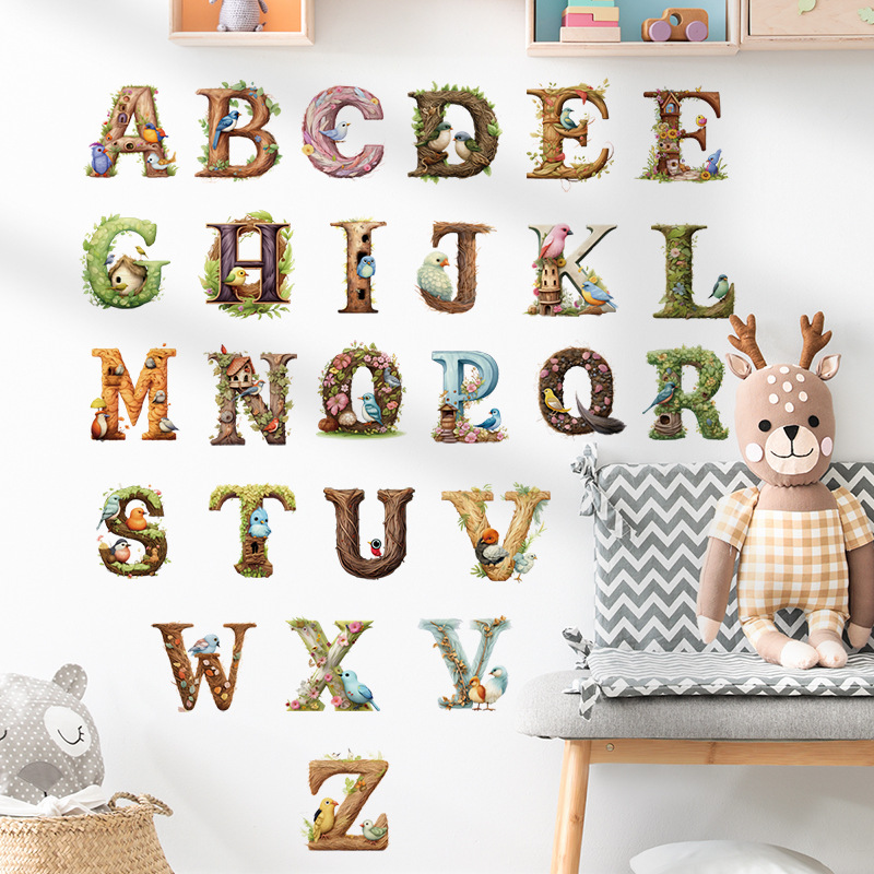 สติกเกอร์ตัวอักษรไวนิลรูปลอกติ - Abc Kids Early Education บทวิจารณ์และราคา