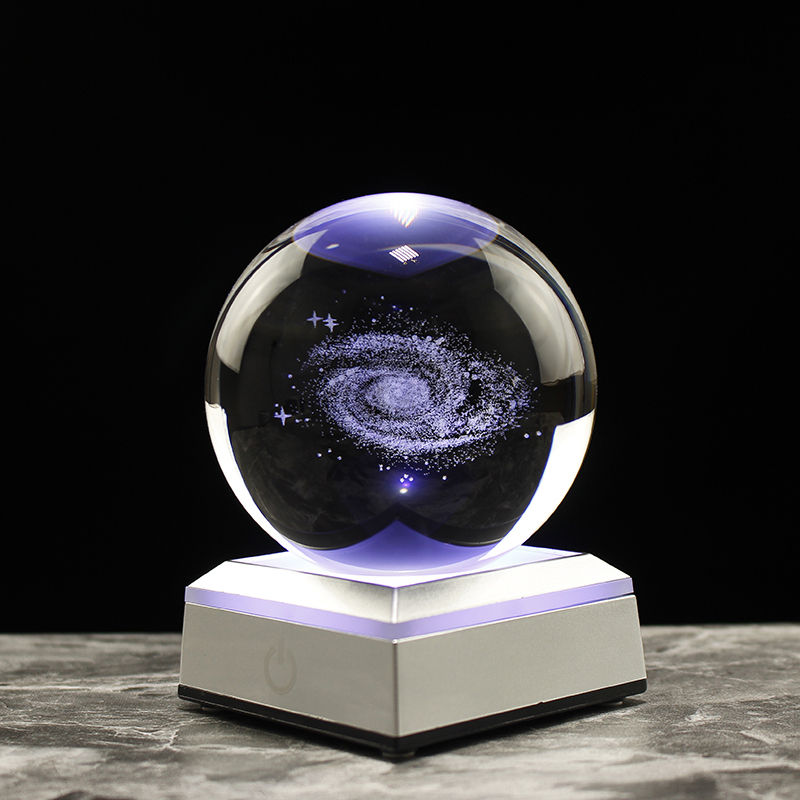 80mm Milky Way Galaxy Crystal  - Solar System Model บทวิจารณ์และราคา
