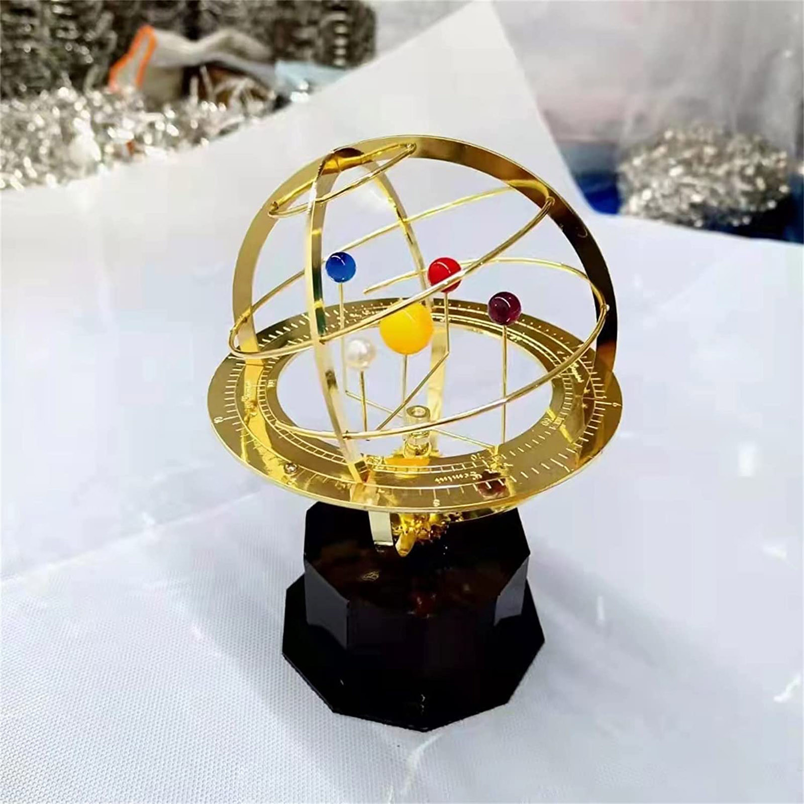 ของตกแต่งโลหะรูประบบสุริยะหมุน - Solar System Model บทวิจารณ์และราคา