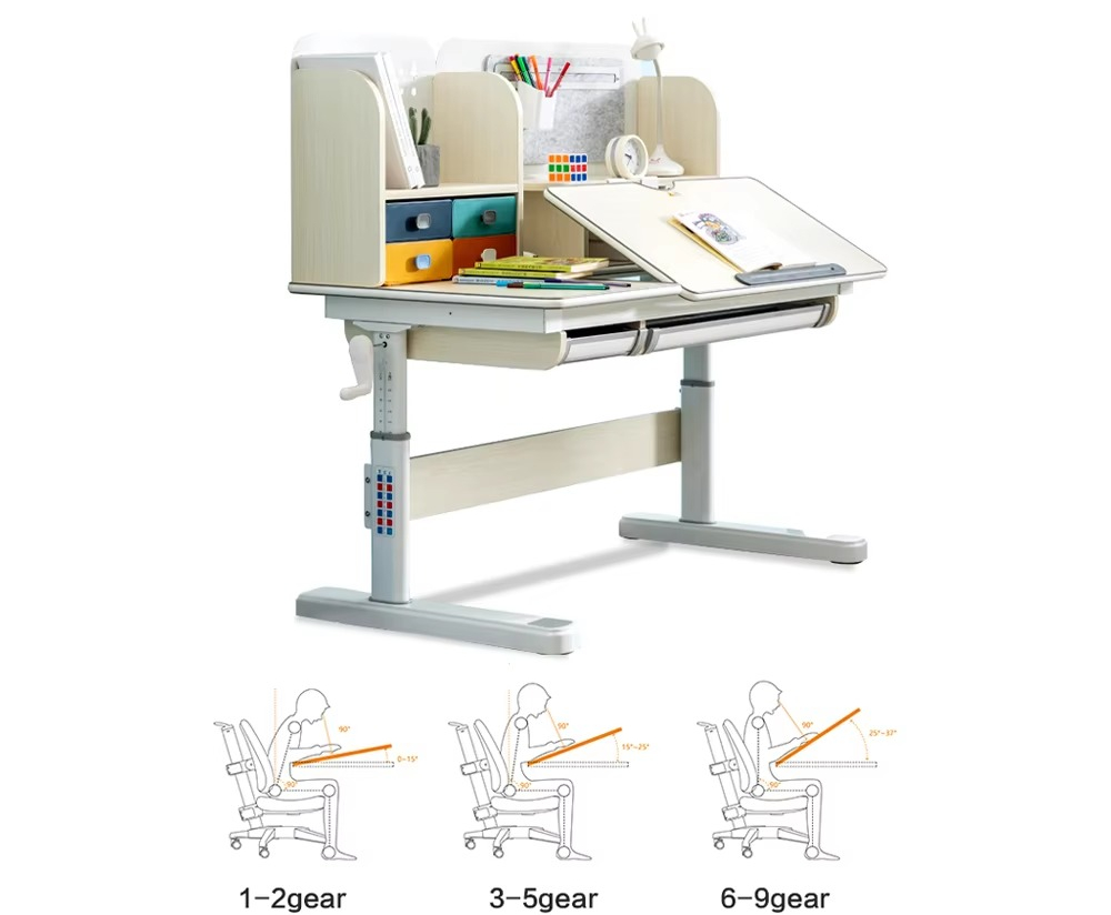เด็กโต๊ะการเรียนรู้Ergonomic S - Kids Education Desk บทวิจารณ์และราคา