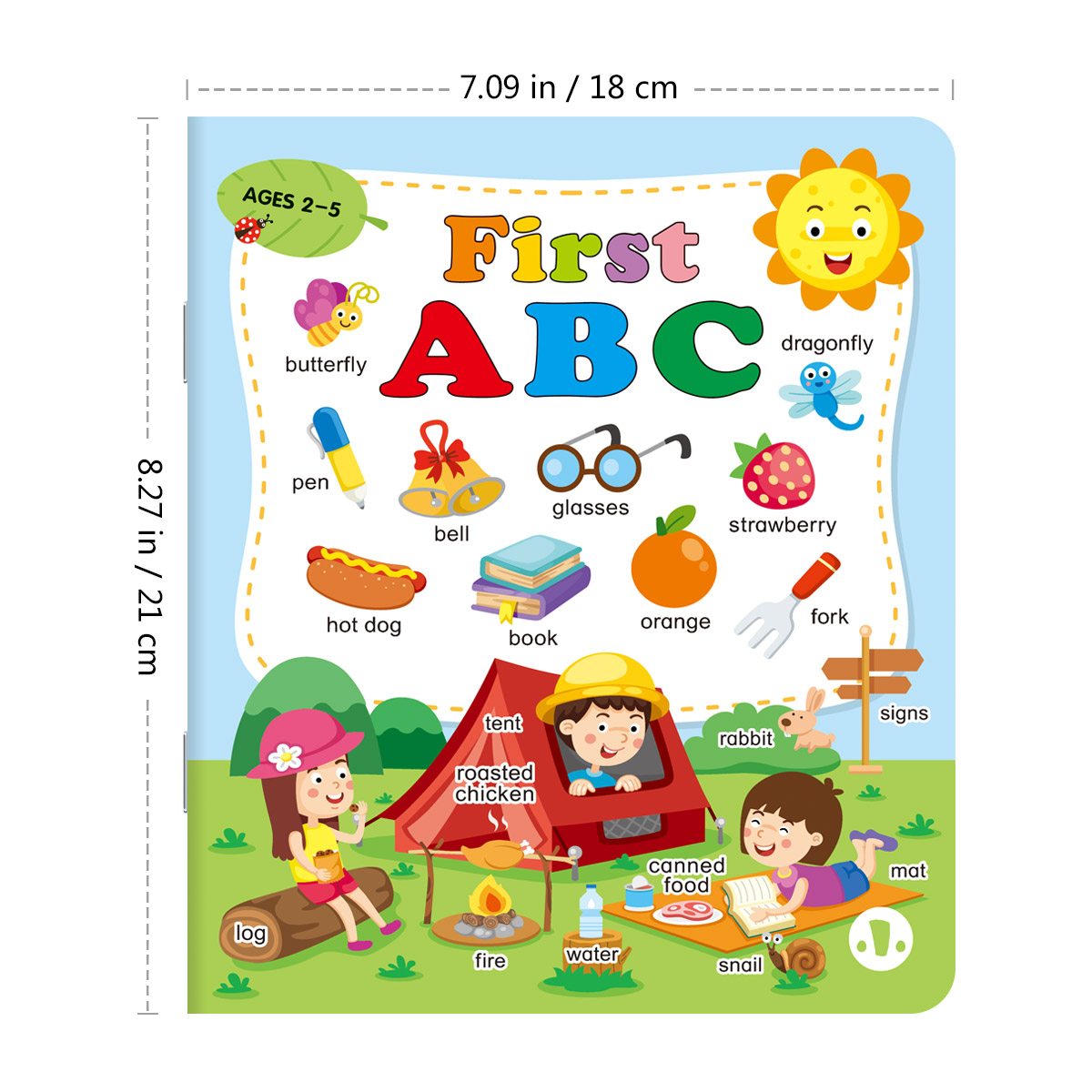 หนังสือตัวอักษร ABC เล่มแรกสำห - Abc Kids Early Education บทวิจารณ์และราคา