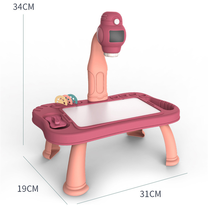 ชุดโต๊ะวาดเขียนศิลปะโปรเจ็คเตอ - Kids Education Desk บทวิจารณ์และราคา